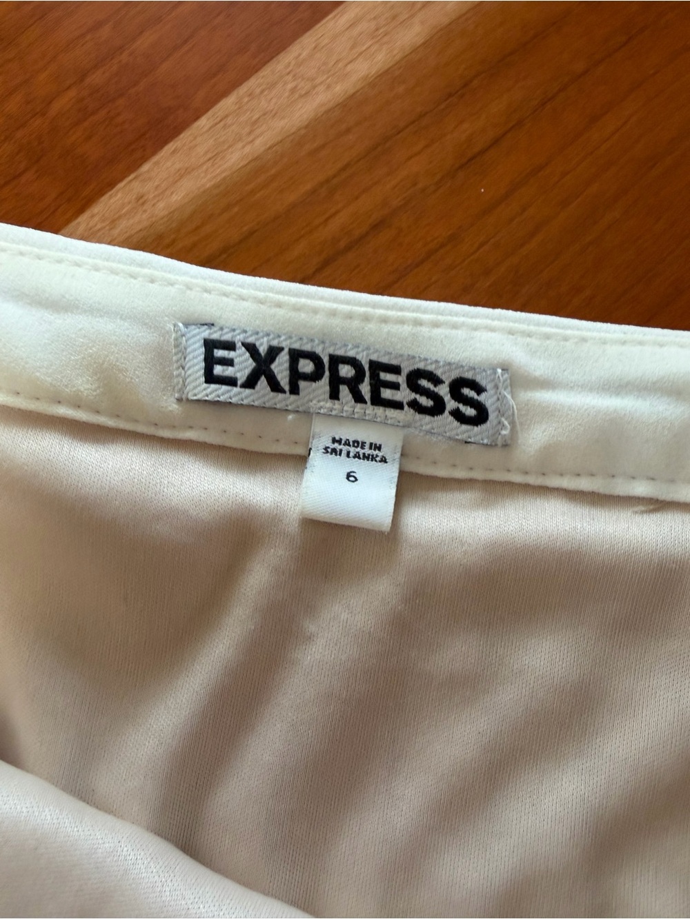 Express Shark Bite Skirt - Picture 2 of 3